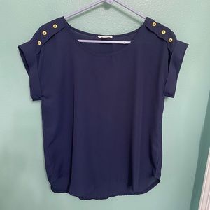 Zenana Outfitters Blue Blouse